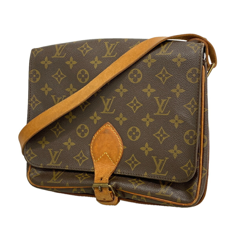 LOUIS VUITTON Brown Monogram Shoulder Bag